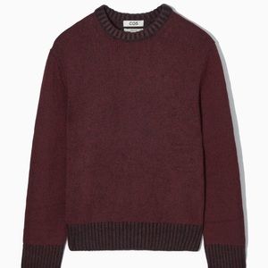 COS Mohair and Wool-Blend Crew Neck Jumper Men’s Size Medium